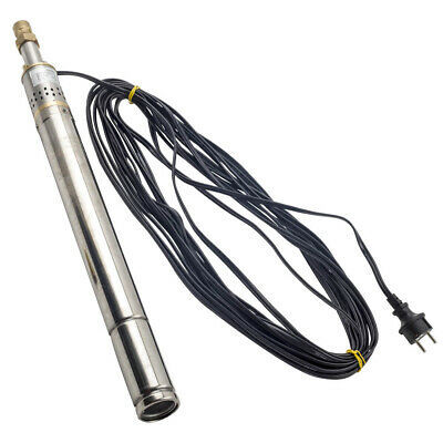 2 inch 370W Deep Well Submersible Bore Pump Stainless Steel 1080L/H Max 50m Head